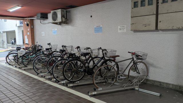 ラフイネ東銀座のその他共用部分|駐輪場