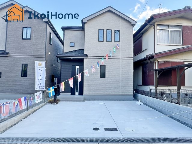 明石市二見町西二見　A号棟　新築戸建の外観|【ホームページに現地動画掲載中】●年中無休：当日予約可●東二見駅徒歩12分！駐車並列2台可！