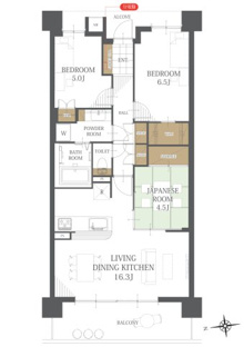 【間取り】ＢＥＬＩＳＴＡ笠寺 