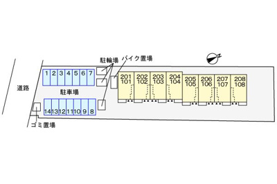 【駐車場】 | グランソレイユ
