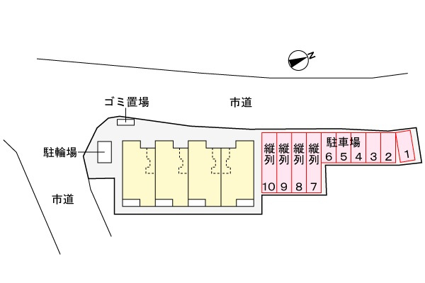 ドルチェこばの区画図