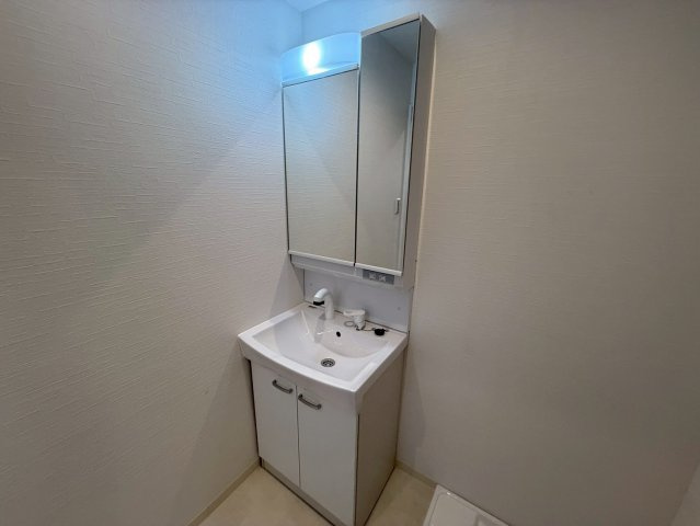 プルメリア阪大前の独立洗面台