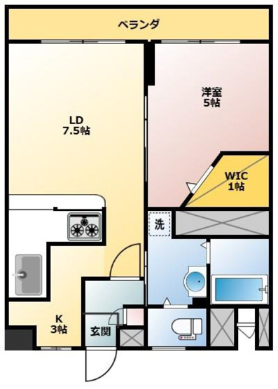 【間取り】 | ラ・ティーダ戸田公園