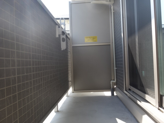 カーサ・フェリーチェ平田のバルコニー