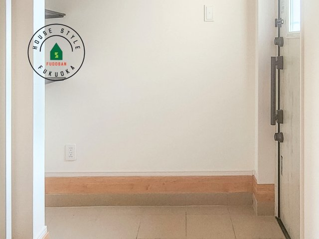 福岡市南区屋形原1丁目第1-2棟（2号棟）の内観：施工例|二重ロックでしっかり防犯対策ができます。