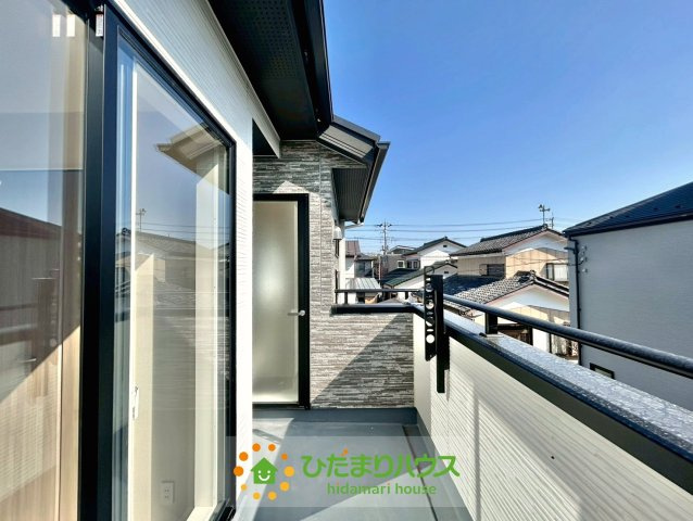 久喜市久喜東５丁目2期　新築一戸建て　01のバルコニー