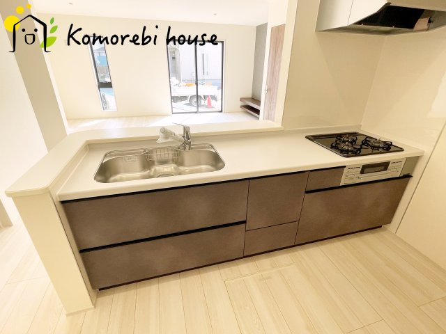 鴻巣市鴻巣第2　新築一戸建て　リーブルガーデン　03のキッチン|使いやすいキッチンです