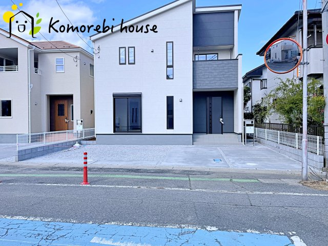 鴻巣市鴻巣第2　新築一戸建て　リーブルガーデン　03の駐車場|駐車場に車を止められます