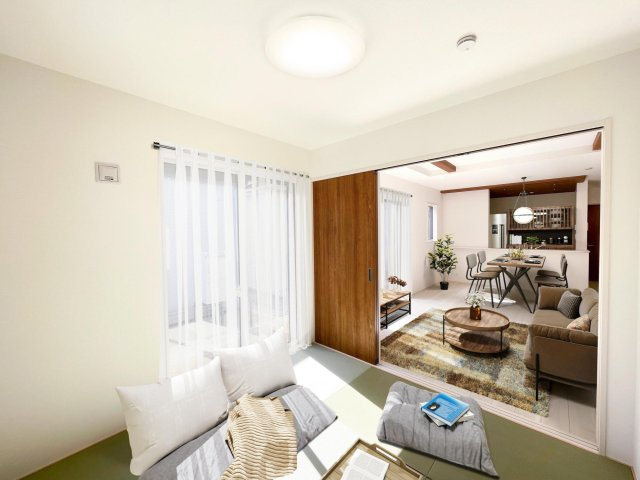 豊田市四郷町下古屋　新築分譲住宅　全3棟　1号棟の区画図