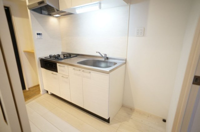 【キッチン】 | シエル中原  202 | お部屋によって間取りが異なる場合がございます。