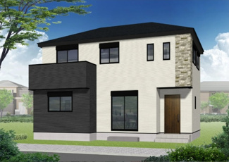 【外観】 | 綾瀬市深谷上7丁目  3号棟 第1 | イメージパース（完成時に現況と異なる場合は現況優先となります）