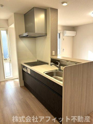 【キッチン】 | ラフィーネ南蔵王 | カウンターキッチン