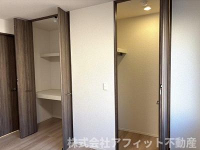 【収納】 | ラフィーネ南蔵王 | ウォークインクローゼット