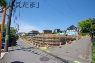 【外観】 | 【仲介手数料無料！！】多摩市連光寺3丁目　建築条件付き売地（全11区画）第1区画　2900万円 | 令和7年3月21日撮影（造成工事前）