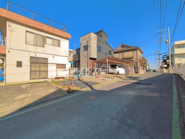 所沢市小手指元町3丁目・全1棟　新築一戸建　〜駐車2台可〜の前面道路含む現地写真|現地写真（2026年3月24日撮影）