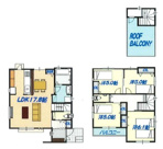 所沢市小手指元町3丁目・全1棟　新築一戸建　〜駐車2台可〜の画像