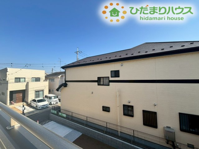 鴻巣市天神5丁目　新築一戸建て　ブルーミングガーデン　02の展望|太陽の光が家全体に降り注ぎます！
高い建物が隣接していないため、青空を広く感じながら深呼吸できる場所。