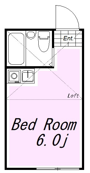 ユナイト黄金町エレーヌの杜の間取り