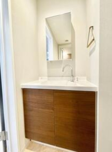 フジスタ所沢16の独立洗面台