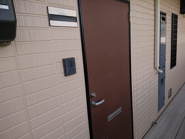 グリーンハイツ南登町のエントランス