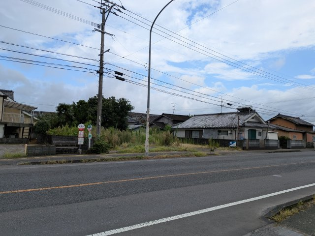 都城市高城町穂満坊の売地の外観