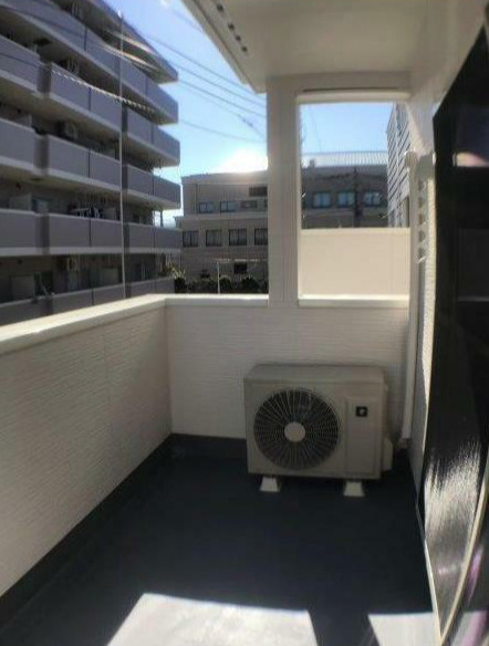 Kolet浦和西堀のバルコニー