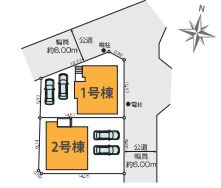 【区画図】 | ご家族様のプライベート空間が確保できる素敵な間取りです。また敷地ゆったりですので、おうち時間を楽しむのにもぴったりですね♪