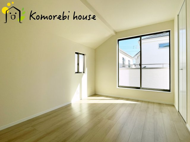 北本宮内　2期　新築一戸建て　ハートフルタウン　Gの洋室|明るい洋室です