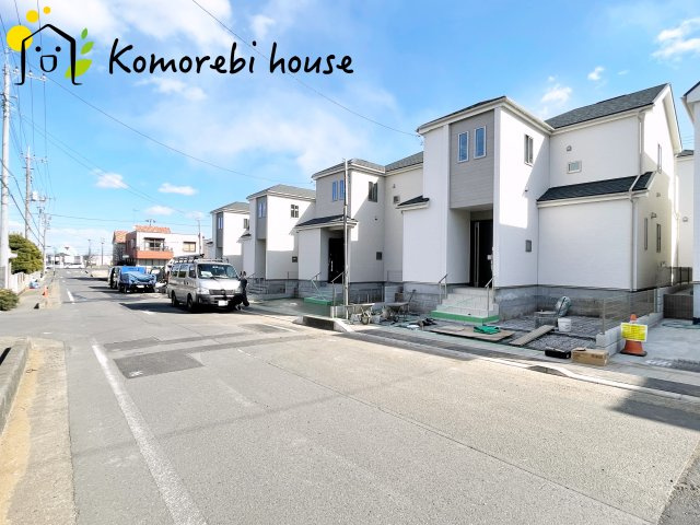 北本宮内　2期　新築一戸建て　ハートフルタウン　Gの前面道路含む現地写真|前面道路含む現地写真です