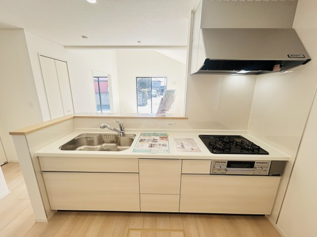 新築　前橋市粕川町新屋第2　クレイドルガーデン　1号棟のキッチン|前橋市粕川町新屋第2　クレイドルガーデン