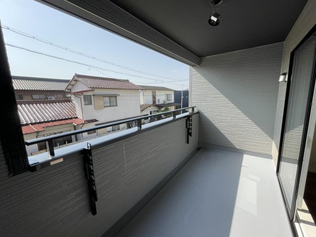 豊田市四郷町下古屋　新築分譲住宅　全3棟　3号棟のバルコニー