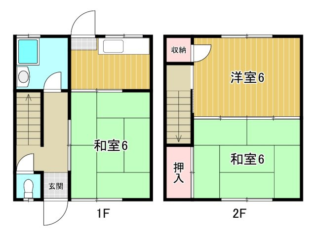 【間取り】 | サン泉ハイツ