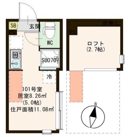 【間取り】 | ハーモニーテラス神谷Ⅳ