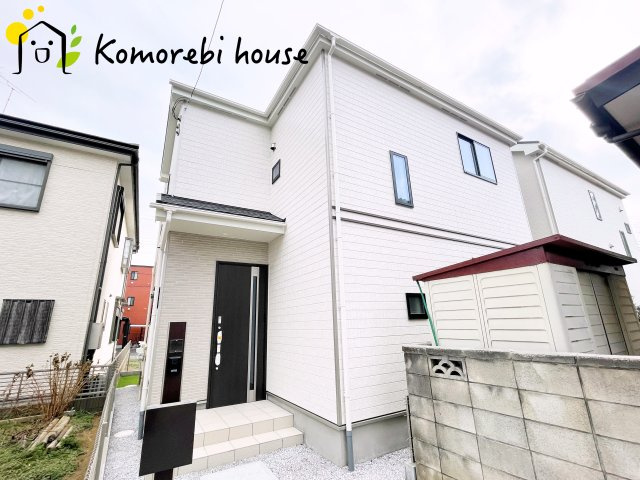 上尾市原市北1丁目20番　新築一戸建て　Bの外観|きれいな外観です