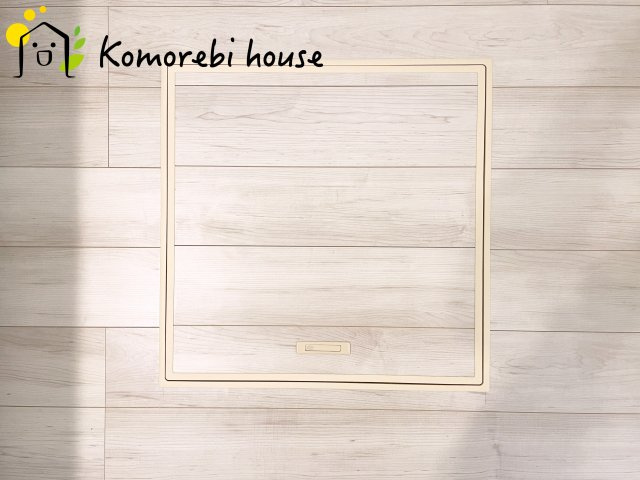 上尾市原市北1丁目20番　新築一戸建て　Bの内装|床下収納です