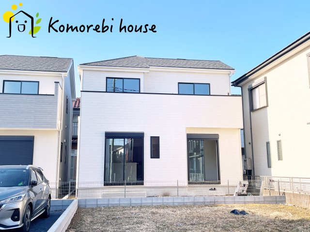 上尾市原市北1丁目20番　新築一戸建て　Bの庭|お庭の付いた物件です