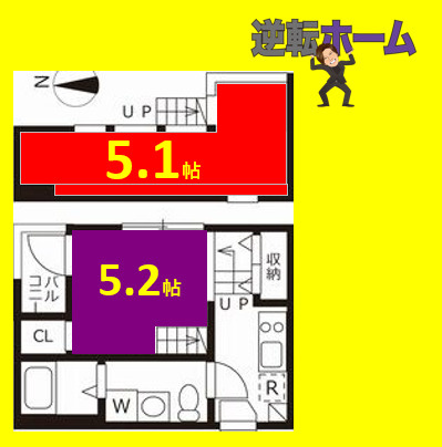サダルスウドの間取り