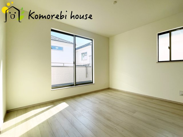 北本宮内　2期　新築一戸建て　ハートフルタウン　Hの寝室|落ち着いた色調の寝室です