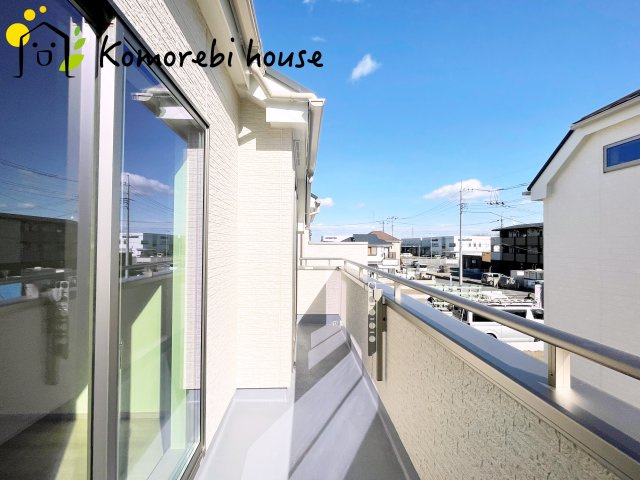北本宮内　2期　新築一戸建て　ハートフルタウン　Hのバルコニー|落ち着いた時間を過ごせるバルコニーです