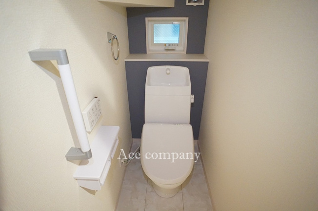 【トイレ】 | 東大阪市若江南町1丁目 | トイレは1階と2階の2ヶ所に完備♪こちらは1階のシャワートイレです☆