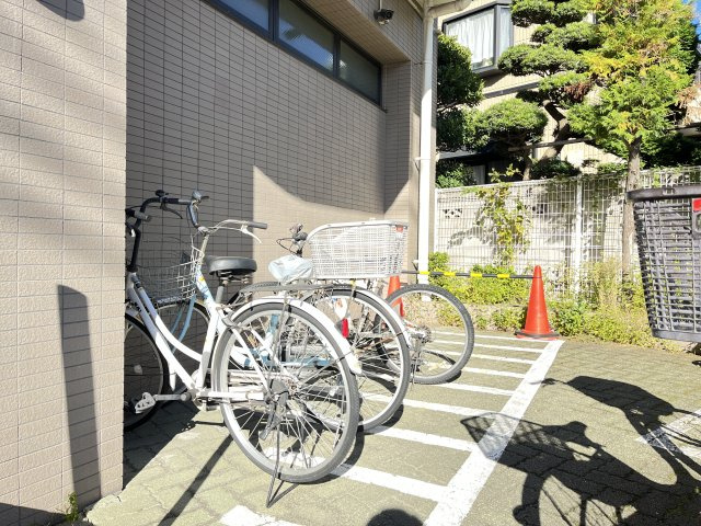 レクセル青戸の駐輪場