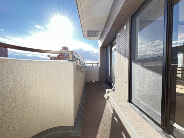 レクセル青戸のバルコニー