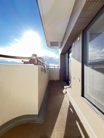 レクセル青戸のバルコニー