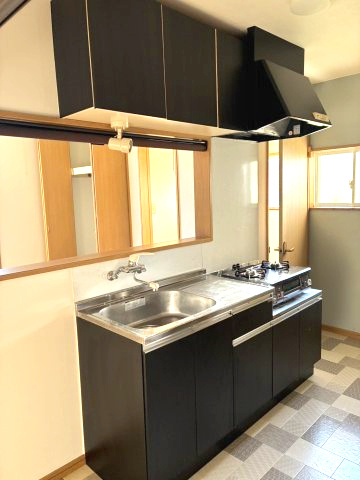 銀河梁のキッチン