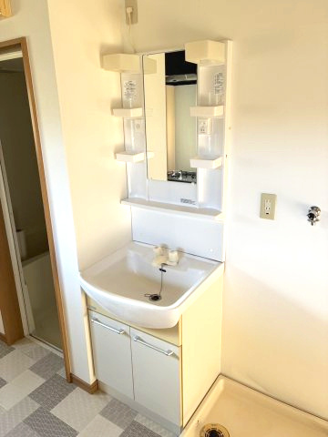 銀河梁の洗面所