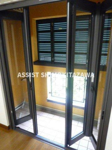 ハウス中屋のバルコニー