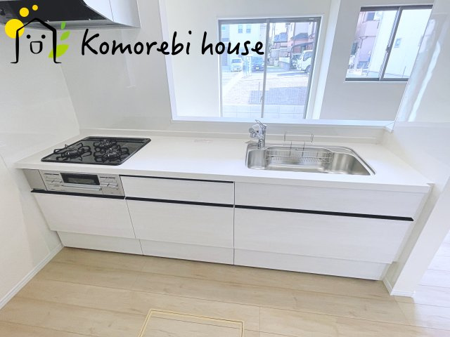 北本宮内　2期　新築一戸建て　ハートフルタウン　Iのキッチン|お料理しやすいキッチンです