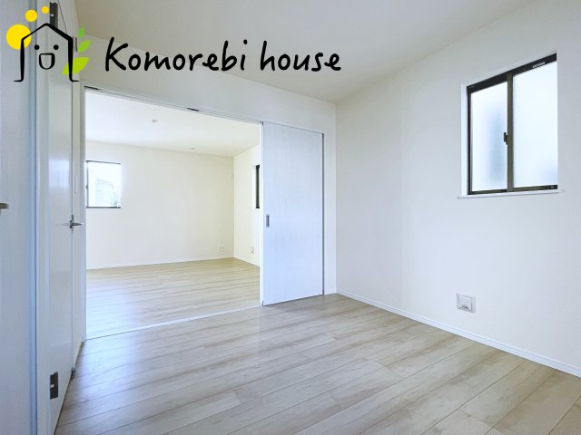 北本宮内　2期　新築一戸建て　ハートフルタウン　Iの寝室|落ち着いた色調の寝室です