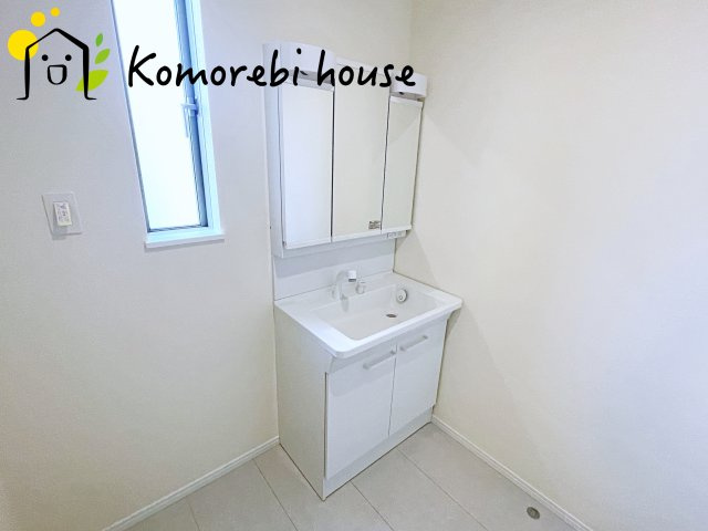 北本宮内　2期　新築一戸建て　ハートフルタウン　Iの独立洗面台|使いやすい独立洗面台です