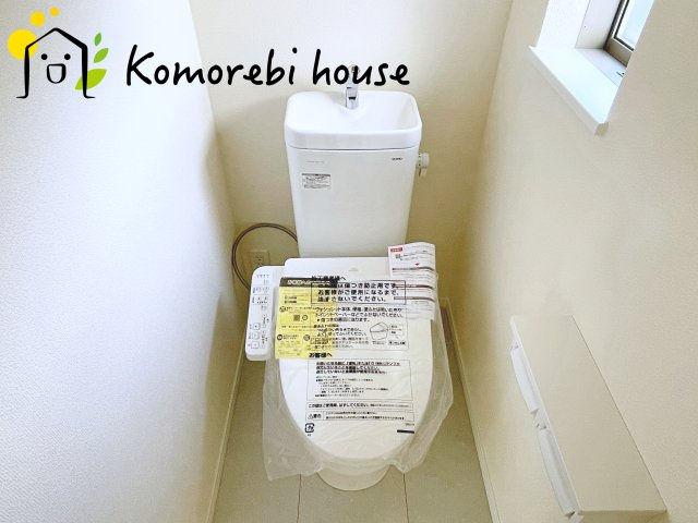 北本宮内　2期　新築一戸建て　ハートフルタウン　Iのトイレ|ゆったりとした空間のトイレです